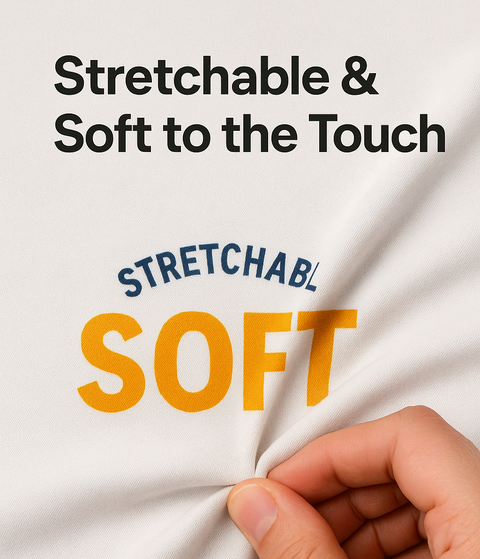Stretchable & Soft to the Touch